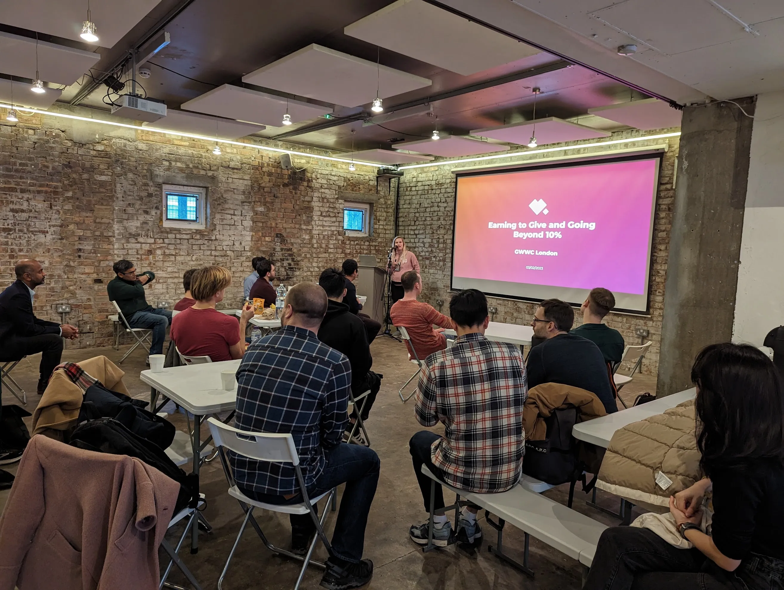Talk on earning to give