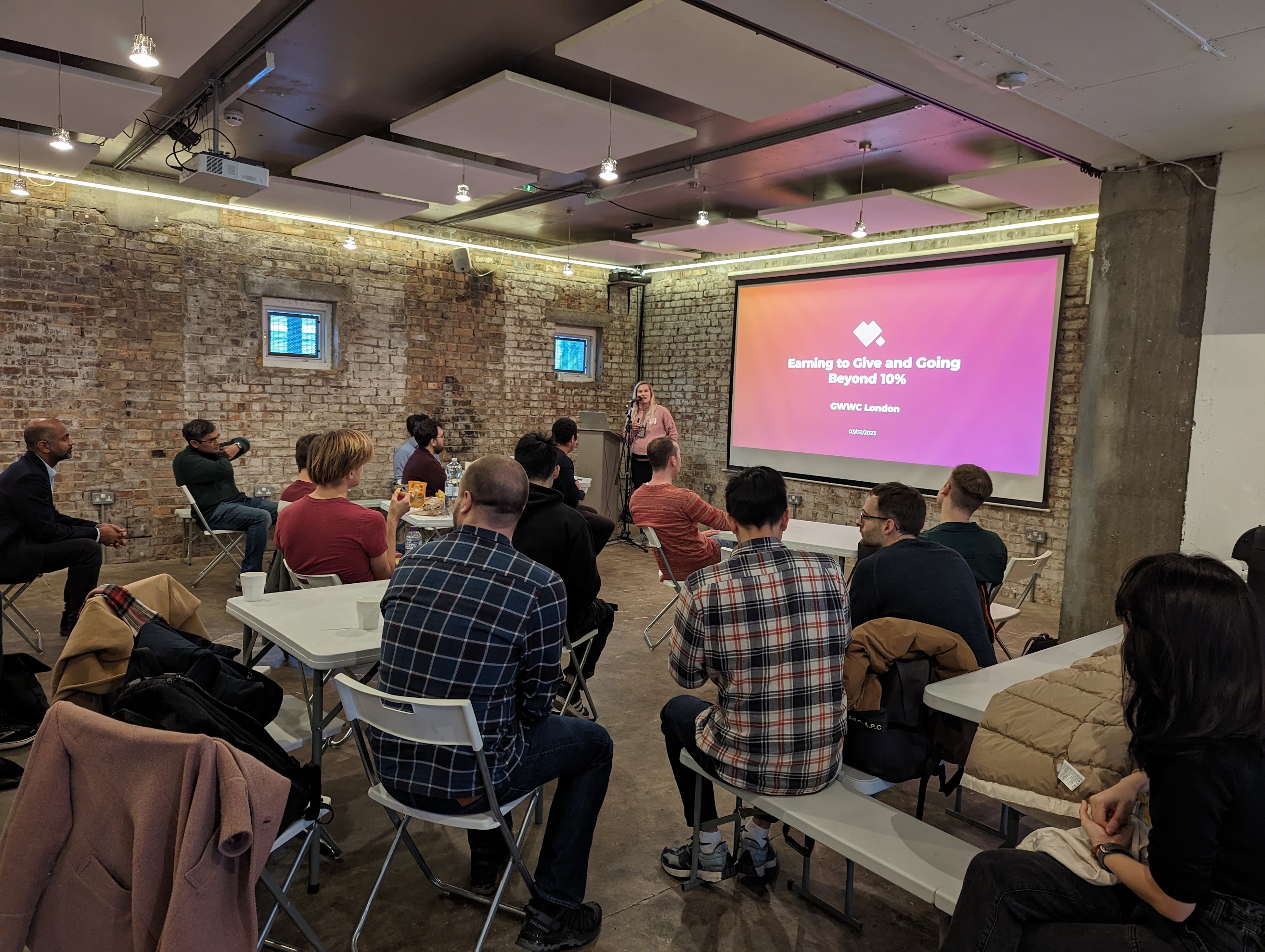 Talk on earning to give