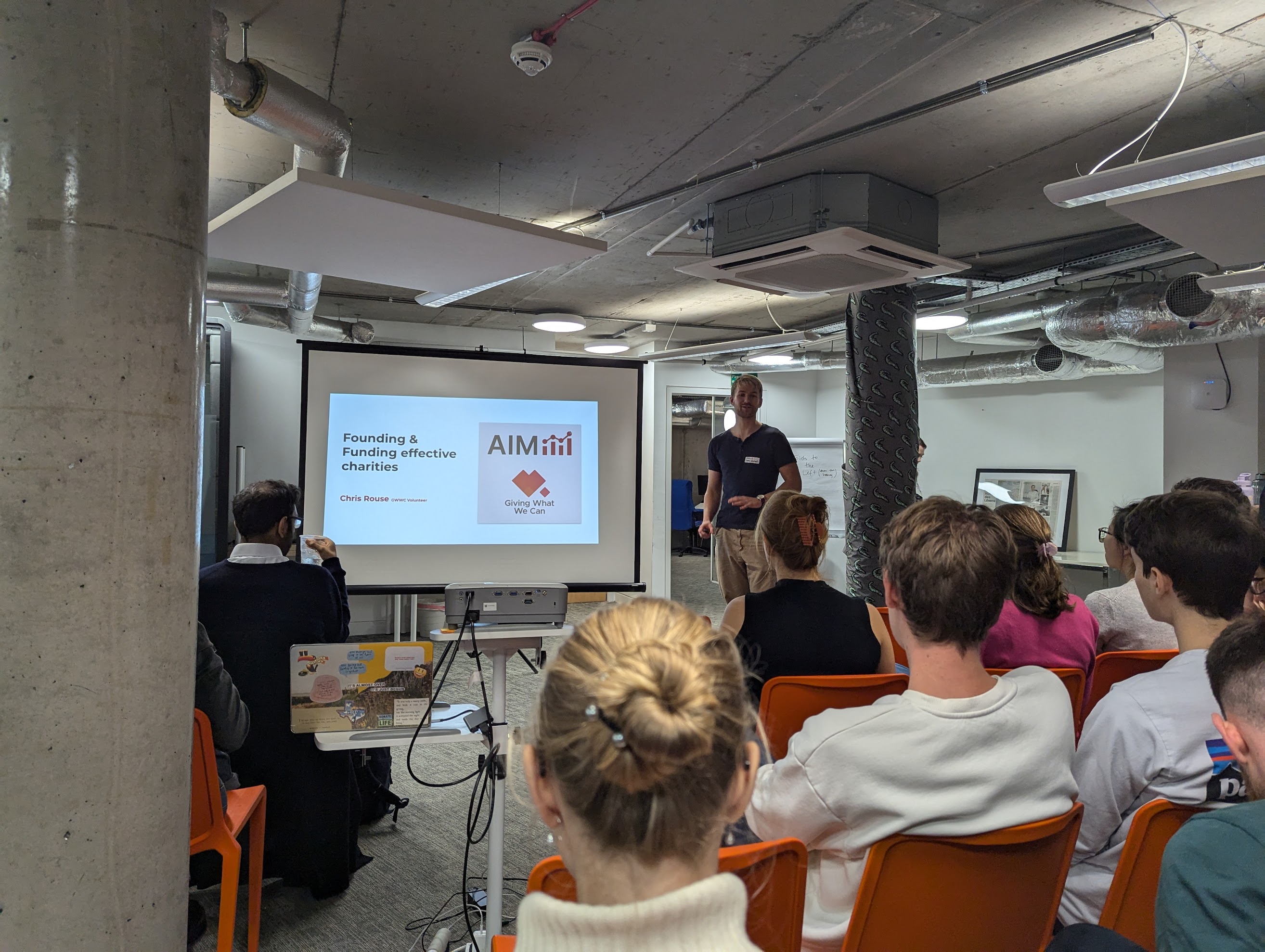 Talk on founding and funding effective charities